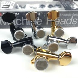 Cables Original Gotoh Sg38107mgt Electric Guitar Locking Hine Heads Tuners ( Chrome Black Gold Sier ) Tuning Peg Made in Japan