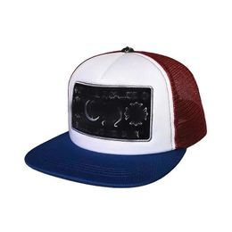 Trendy brand net hat cross flower designer caps baseball hearts mens Snapbacks blue black women hats high quality brand cap chrome Q9