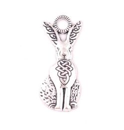Fashion Antique Silver Viking Nordic Style Hare Pendant Sacred Rabbit Animal Talisman Jewellery Accesspories53373561643045