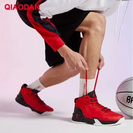 Basketball Shoes QIAODAN Men' 2024 Anti-Friction Breathable Professional Hard-Wearing Comfortable Male Sneaker XM1590111