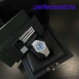 AP Wrist Watch Collection Royal Oak Series 77353BC.GG.1263BC.01 Mens 18K Platinum Automatic Mechanical Watch