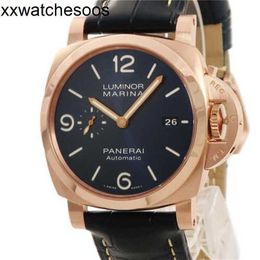 Designer Watch Paneraiss Watch Mechanical Goldtech PAM01112 W */500 W K18 Goldtech #HD033