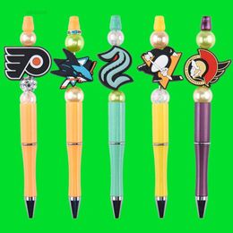 wholesale silicone FERXXO Bead Pens Decorative mermaid bead Pens Gift diy Charms Ballpoint Pens