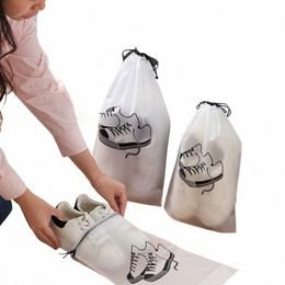 shoes Storage Bags Drawstring Dust Bags Pouch Shoes Bag Dustproof Cover Shoes Bags Shoe For Travel Drawstring V857#