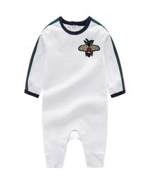 INS Baby Clothes Baby Rompers Spring Autumn New Romper Cotton Newborn Baby Girls Boy Kids Designer cartoon Bee Infant Jumpsuits Cl8988906