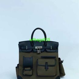 Cargo Totes Bk Cloth Handbag 40cm Cargo Large Portable Platinum Bag Is Suitable As a Travel Bag have logo HBF985