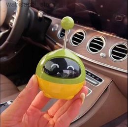 Car Air Freshener Robot Car Aroma Interior Car Ornaments Cartoon Dynamic Perfume Light Fragrance Balm TikTok The Same Style Car Air Freshener L49