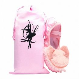 dance Bag Shoes Storage Pouch Ballet Organizer Handbag Bags Pouches Satin Ballet Shoe Bag Dance Shoes Pouch l7KF#