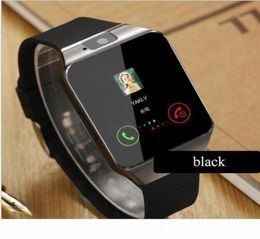 DZ09 Smart Watch Dz09 Watches Wrisbrand Android iPhone Watch Smart SIM Intelligent Mobile Phone Sleep State SmartWatch Retail Pack8360513