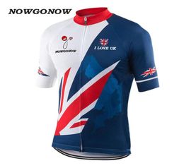 Whole custom 2017 cycling jersey GB UK Great Britain United Kingdom classic clothing bike wear mtb road maillot ropa ciclismo 6861469