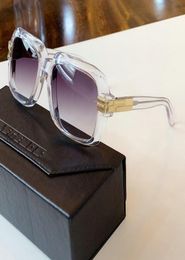 Legends Crystal Gold Square Sunglasses 607 des lunettes de soleil Men sun glasses New with Box2473593