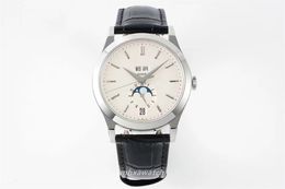 2024 PPfFactory Mens Watch size 38mm Cal.324S Self-winding movement Sapphire mirror leather strap 45 hours power reserve