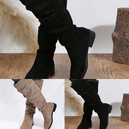 Walking Shoes Nine Knee High Boots For Women Sneaker Snakeskin Biker