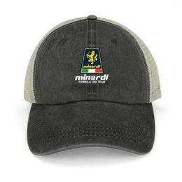 Berets Minardi Racing Team Logo Cowboy Hat Cute Golf Wear Christmas Funny Boy Child Women's