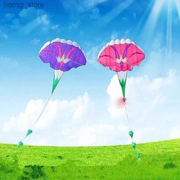 free shipping morning glory soft kite flying toy cerf volant adulte kites for kids kite surf vlieger weifang kite wholesale new Y240416