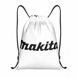 custom Makitaes Drawstring Bag Men Women Lightweight Sports Gym Storage Backpack x86h#