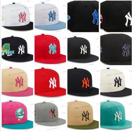 32 Special Styles Men's Baseball Snapback Hats Mix Colors Sport Adjustable Caps New York'Pink Gray Camo Colourful Letters Hat 1999 Patch ed On Side Ap19-02