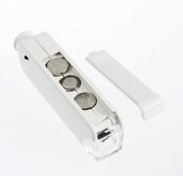 Whole New Handheld Mini 160X200X Zoom LENS LED Lighted Pocket Microscope Magnifier Loupe5464454