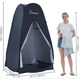 Mobile outdoor warm toilet changing shower tent camping portable moistureproof simple 240416