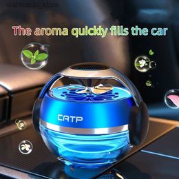 Car Air Freshener Car Perfume Solar Rotating High-grade Lasting Fragrance Car Fragrance Ornaments Decoration Air Freshener L49