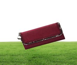 Fashion Women Purse Stella Mccartney Long Sqaure Hasp Lady Wallet Soft PVC Leather Bag6254838