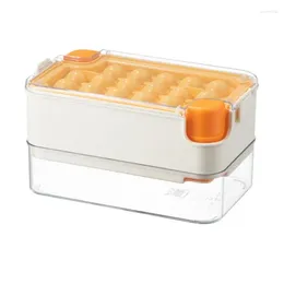 Baking Moulds Ice Tray For Food Box Freezer Easy Release Cube Trays With Container Mould Food-Grade Cocktail Chilled