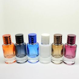 Storage Bottles Refillable PT190-30ML Arrival Coloured Spraying Straight Perfume Glass Empty Spray Bottle 50PCS/LOT