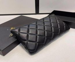 cc wallet luxury designer wallets card holder credit women classic quilted bag fashion sheepskin long wallet pocket organizer purs3978700