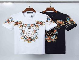 Mens Designe T Shirts In Summer 2020 Brand Trend Mens Womens Couple Letter Floral Printed Tops Tee Fashion Luxury Mens Tshirts 6527907