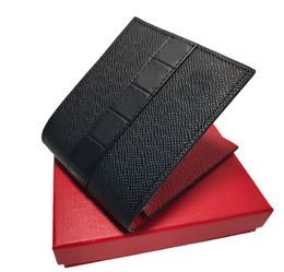 Italian Men Wallet Cardholder Portable Cash Clip Highquality Leather 8bit Slot Folding Craft With Box Set9395407