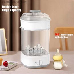 Bottle Warmers Sterilizers# High capacity sterilizer for baby bottles food and milk heater 360 steam sterilizer electric baby bottle sterilizer Q240416