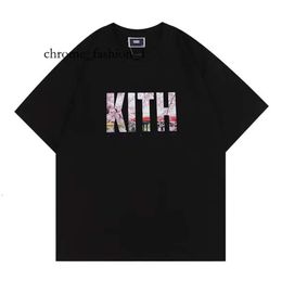 Kith Tom And Jerry T-Shirt Designer Men Tops Women Casual Short Sleeves SESAME STREET Tee Vintage Fashion Clothes Tees Oversize Man Shorts 905