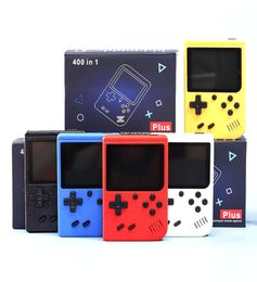 Portable Handheld video Game Console Retro 8 bit Mini Game Players 400 Games 3 In 1 AV GAMES Pocket Gameboy Colour LCD2626150