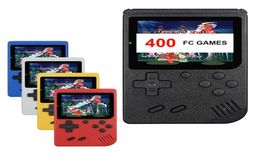 Mini Handheld Game Console Retro Portable Video Game Can 400 Games 8 Bit 30 Inch Colorful LCD Cradle Design8205172