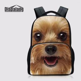 Backpack Dispalang Pug Dog Pattern Women Fashion School Bags For Teenagers Girl Laptop Travel Hand High Quality Rucksack Mochila