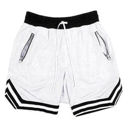 Summer Basketball Shorts Male Casual Sports Mesh Fitness Short Trousers Breathable Five Points Pant Y2k Running Clothing 240402