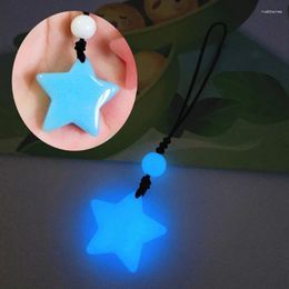 Keychains Night Light Guardian Star Chain Couple Pendant Bracelet Multi-Purpose Men And Women Keychain Bag Decors