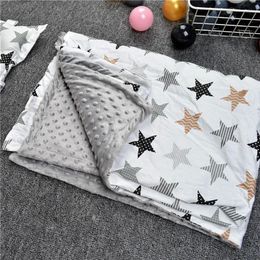 Blankets Baby Swaddling Velvet Blanket Born Winter Toddler Sleeping Swaddle Nursing Cotton YCZ033