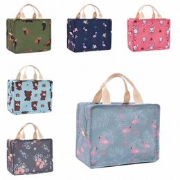 new Fi Cooler Lunch Box Portable Insulated Canvas Lunch Bag Thermal Food Picnic Tote Cooler Bag Lunch Bags For Women kids H3rr#