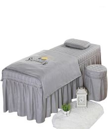 High Quality Beauty Salon Bedding Set Thick Bed Linens Sheets Bedspread Fumigation Massage Spa Pillowcase Duvet Cover Sets16851673