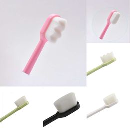 New 10Pcs Ultra-Fine Soft Toothbrush Antibacterial Protect Gum Health Travel Portable Tooth Brush Oral Hygiene Tools