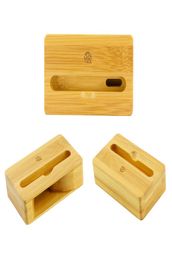 High Quality Whole Bamboo Wooden Mobile Phone Holder Speaker Desktop Decoration Custom Logo Loudspeaker7436262