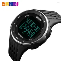 Wristwatches SKMEI 1219 Men Women Waterproof LED Sport Military Watches Mens Ladies Digital Clock Relogio Masculino Outdoor