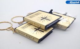 Cute Mini English Keyrings HOLY BIBLE Keychains Religious Christian Jesus YEE43R4295418