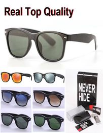 High Quality Metal hinge Brand designer sunglasses men women plank frame glass lens with original box packages accessories ever2538830