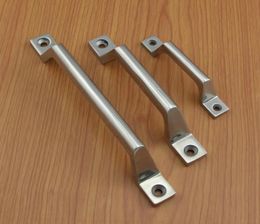 one pcs solid Stainless steel bow door handle industrial cabinet heavy equipment knob chassis toolbox hardware8118758