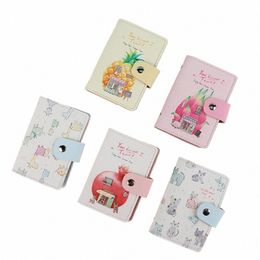 cute Women Busin Card Holder Carto Bank Credit Card Clip Wallet Cardholder ID Card Bag 26 Bits Fit Driver Licence Holder s3yQ#