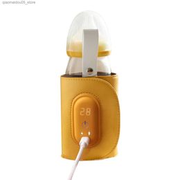 Bottle Warmers Sterilizers# Portable USB bottle heater travel milk heater car baby bottle heater Q240416