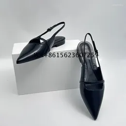 Casual Shoes Style Shiny Leather Rear Lace Women's Pointy Toe Retro Temperament Single Women