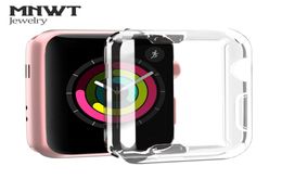 MNWT Ultrathin Soft Case for Apple Watch Series 1 2 3 Screen Protector 42mm38mm TPU Allaround Protector Cover for iwatch5183786